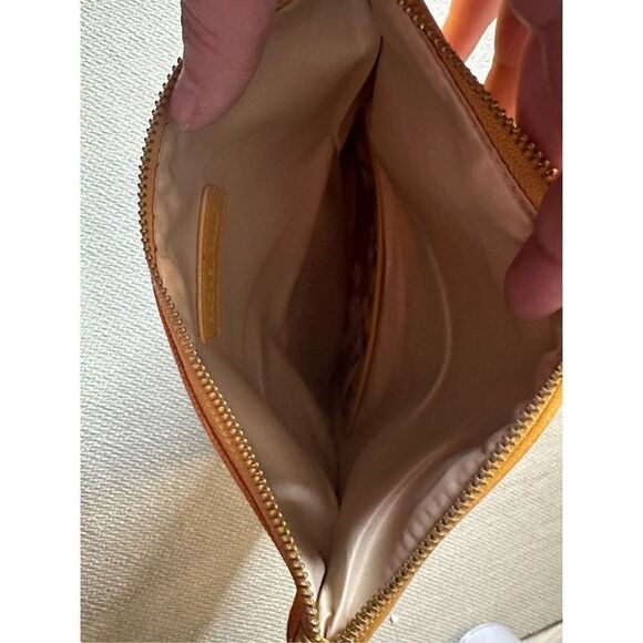 Rachel Pally Reversible Fold Over Clutch Purse Bag in Bloom Orange Floral - Picture 5 of 10